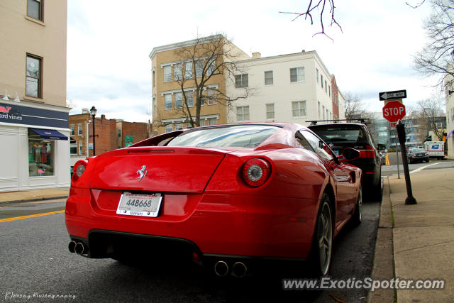 Ferrari 599GTB spotted in Greenwich, Connecticut