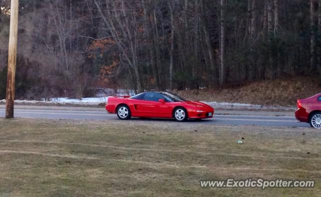 Acura NSX spotted in Hudson, New Hampshire