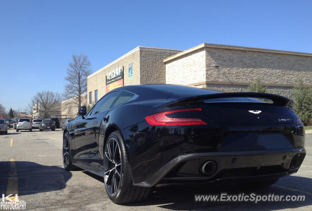 Aston Martin Vanquish spotted in Toronto, Canada