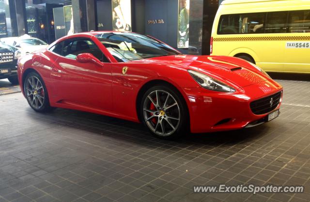 Ferrari California spotted in Melbourne, Australia