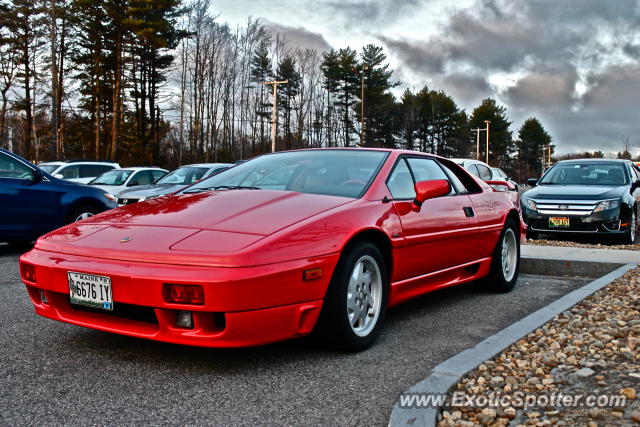 Lotus Esprit spotted in Portland, Maine