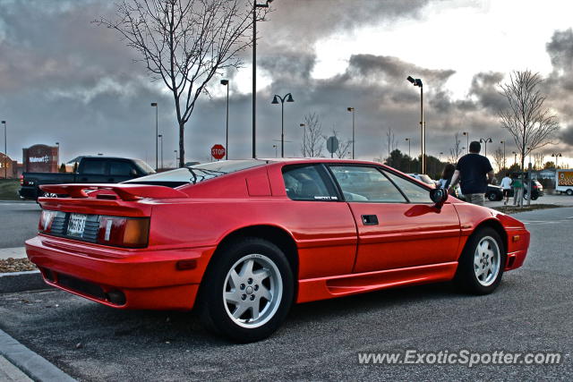 Lotus Esprit spotted in Portland, Maine