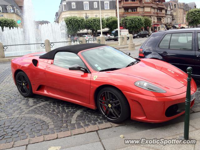 Ferrari F430 spotted in Normandy, France