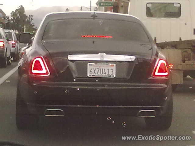 Rolls Royce Ghost spotted in Alhambra, California