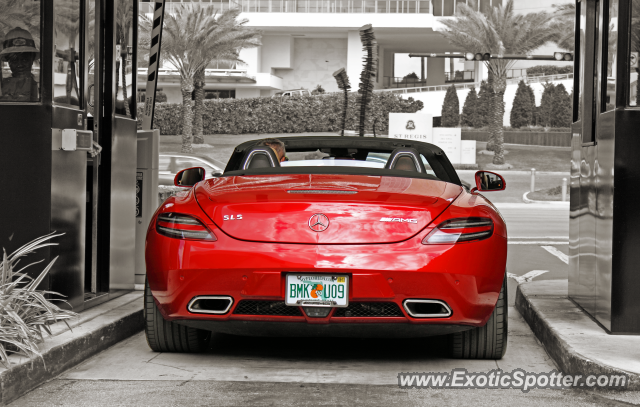 Mercedes SLS AMG spotted in Miami, Florida