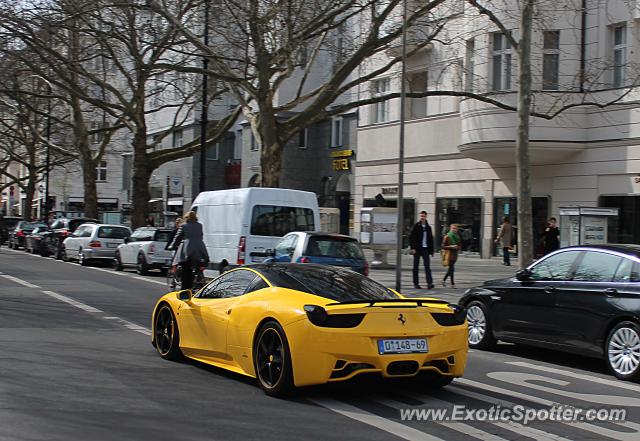 Ferrari 458 Italia spotted in Berlin, Germany