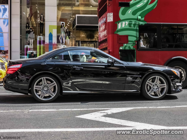 Mercedes SL 65 AMG spotted in New York City, New York