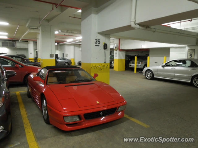 Ferrari 348 spotted in Chicago, Illinois