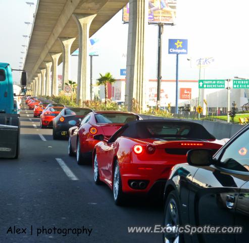 Ferrari F430 spotted in Edo. de Mex, Mexico