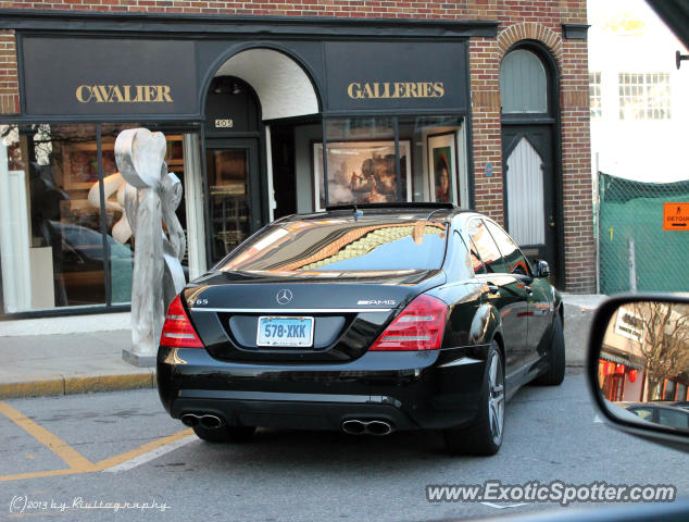 Mercedes S65 AMG spotted in Greenwich, Connecticut