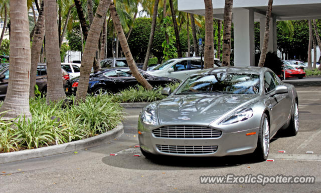 Aston Martin Rapide spotted in Miami, Florida