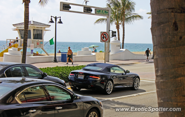 Aston Martin Virage spotted in Ft Lauderdale, Florida