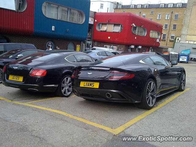 Aston Martin Vanquish spotted in London, United Kingdom