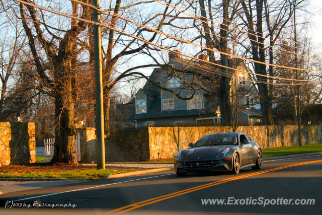 Ferrari FF spotted in Greenwich, Connecticut