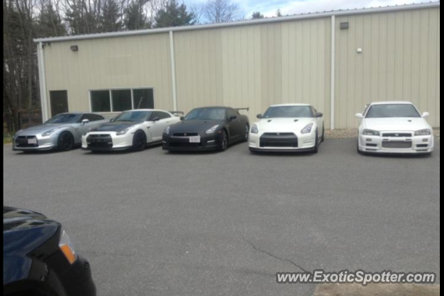 Nissan GT-R spotted in Haverhill, Massachusetts