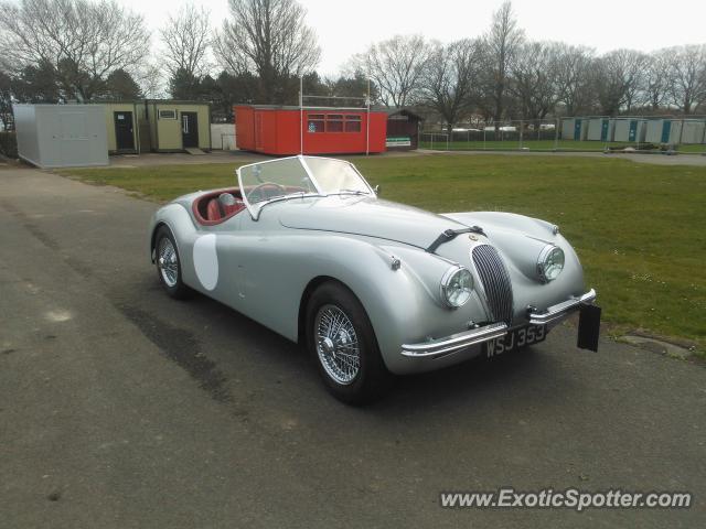 Jaguar E-Type spotted in Douglas, United Kingdom