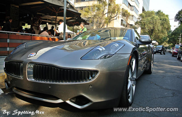 Fisker Karma spotted in Mexico City, Mexico