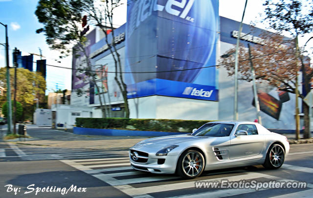 Mercedes SLS AMG spotted in Ciudad de México, Mexico