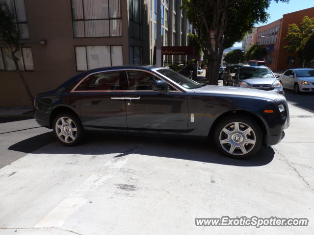 Rolls Royce Ghost spotted in San Francisco, California