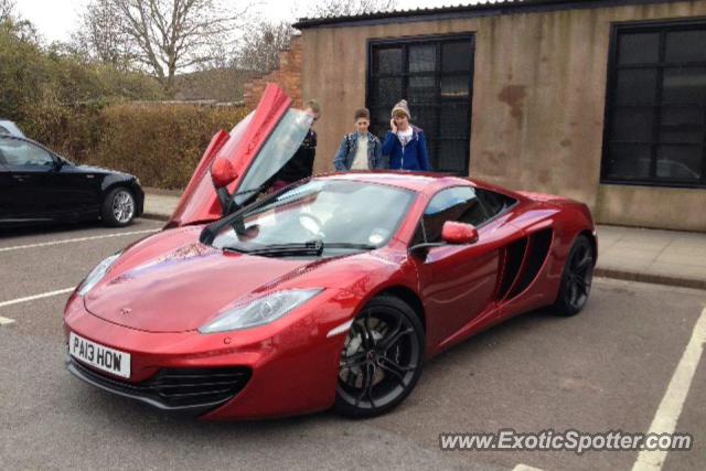 Mclaren MP4-12C spotted in Bridgwater, United Kingdom