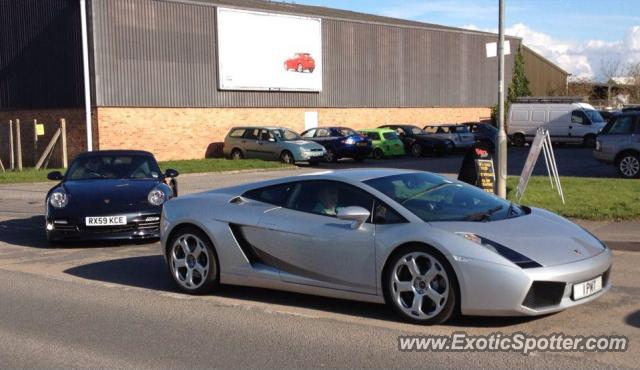 Lamborghini Gallardo spotted in Bridgwater, United Kingdom