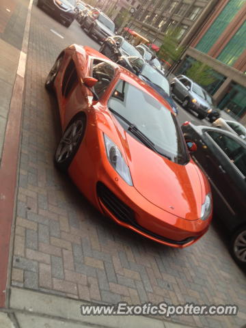 Mclaren MP4-12C spotted in Indianapolis, Indiana