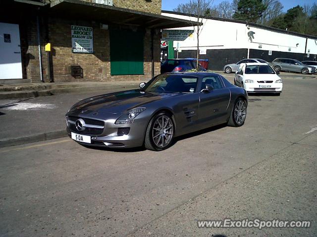 Mercedes SLS AMG spotted in Harlow, United Kingdom