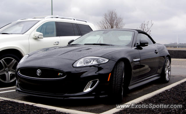 Jaguar XKR spotted in Columbus, Ohio