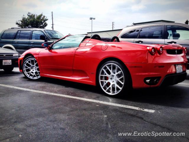Ferrari F430 spotted in Orange, California