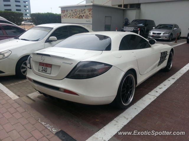 Mercedes SLR spotted in Dubai, United Arab Emirates