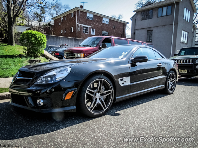 Mercedes SL 65 AMG spotted in Fort Lee, New Jersey