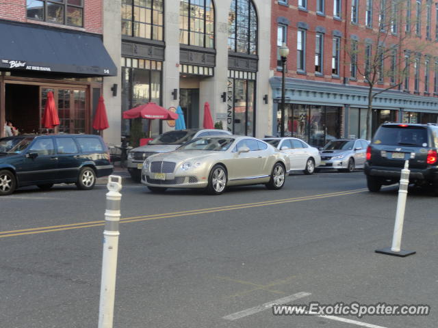 Bentley Continental spotted in Red Bank, New Jersey