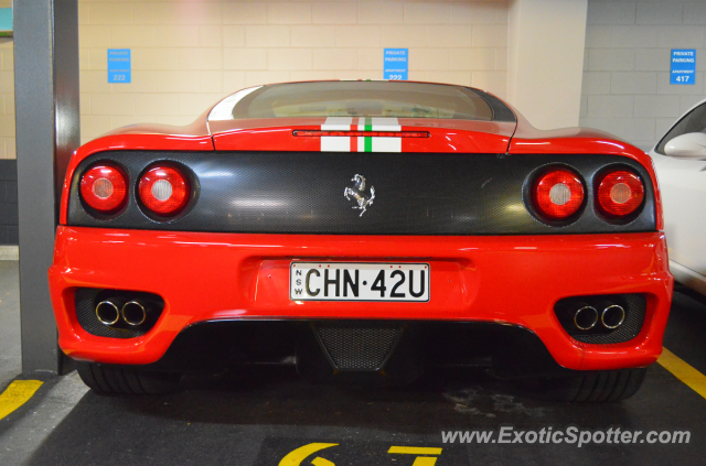 Ferrari 360 Modena spotted in Sydney, Australia