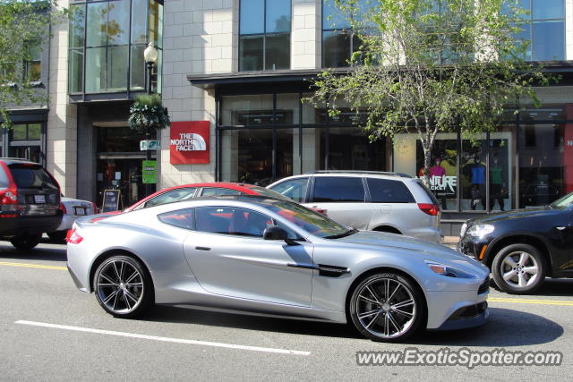 Aston Martin Vanquish spotted in Washington DC, Virginia