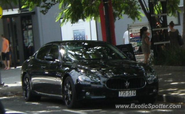 Maserati Quattroporte spotted in Brisbane, Australia