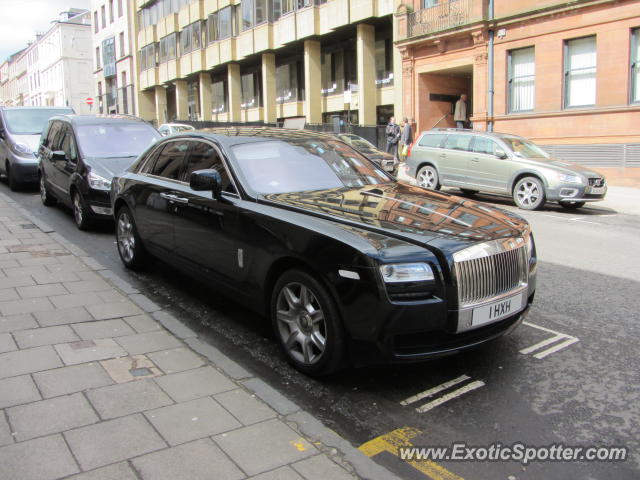 Rolls Royce Ghost spotted in Glasgow, United Kingdom
