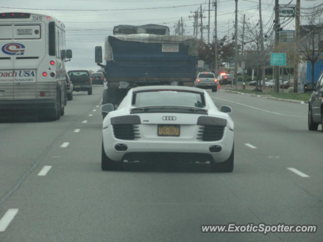 Audi R8 spotted in Paramaus, New Jersey