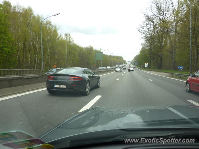 Aston Martin Vantage spotted in Brussels, Belgium