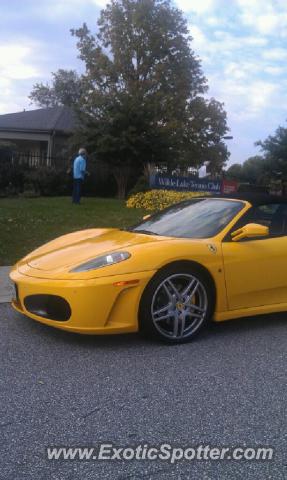 Ferrari F430 spotted in Columbia, Maryland
