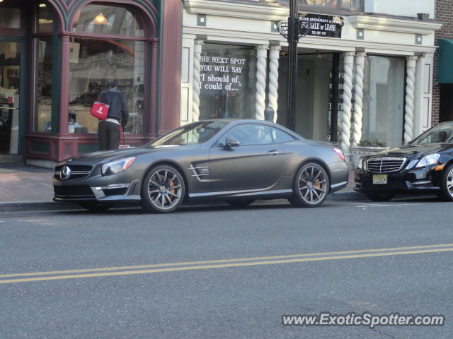 Mercedes SL 65 AMG spotted in Red Bank, New Jersey