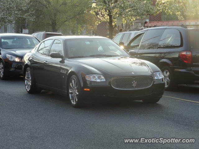 Maserati Quattroporte spotted in Red Bank, New Jersey