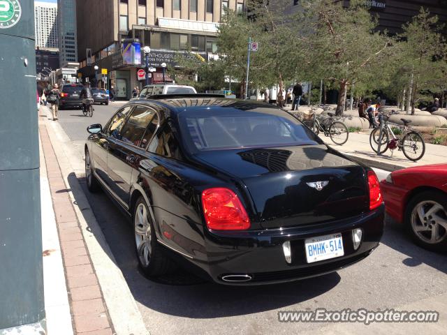 Bentley Continental spotted in Toronto, Canada