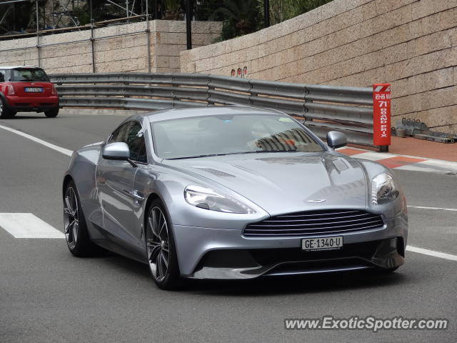 Aston Martin Vanquish spotted in Monaco, Monaco