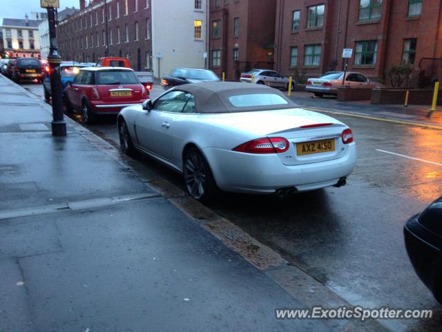 Jaguar XKR spotted in Belfast, United Kingdom