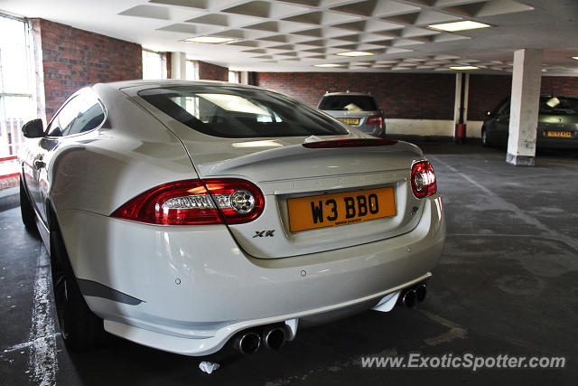 Jaguar XKR spotted in York, United Kingdom
