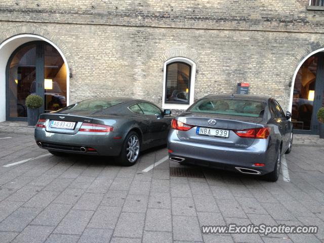 Aston Martin DB9 spotted in Copenhagen, Denmark