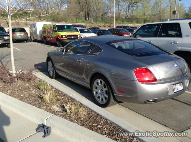 Bentley Continental spotted in Sandy, Utah