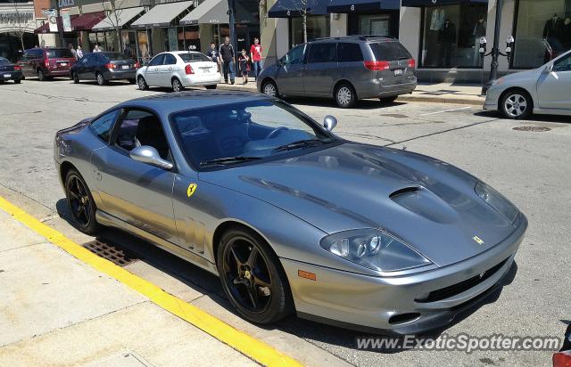 Ferrari 550 spotted in Glendale, Wisconsin