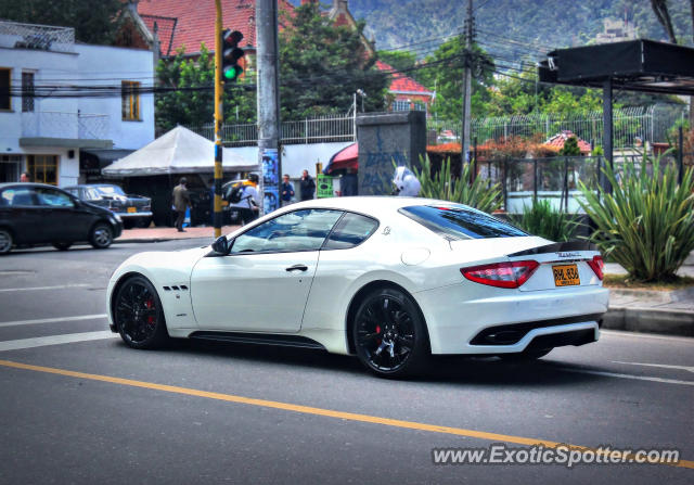 Maserati GranTurismo spotted in Bogota, Colombia