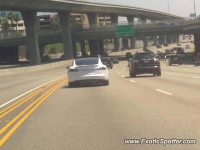 Tesla Model S spotted in Irvine, California